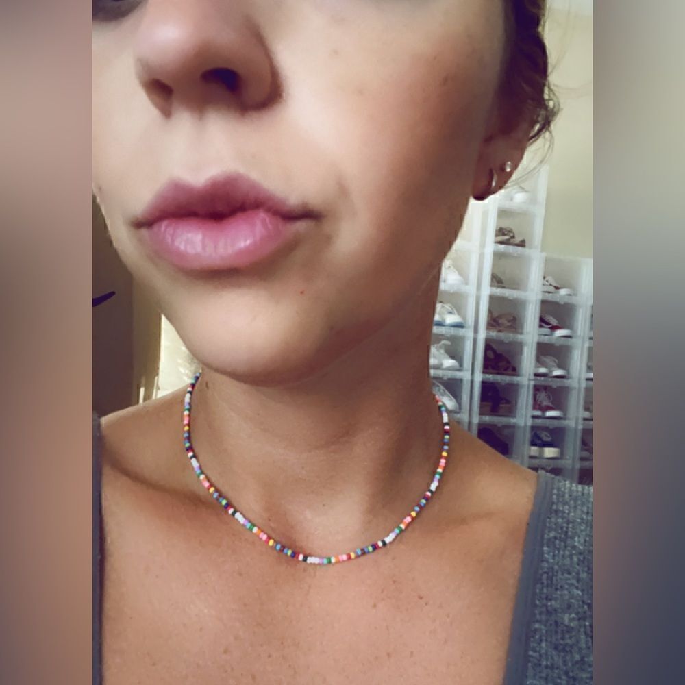 Custom Glass Bead Necklace